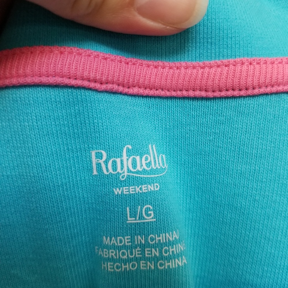Rafaella polo blue tank top - Picture 3 of 5